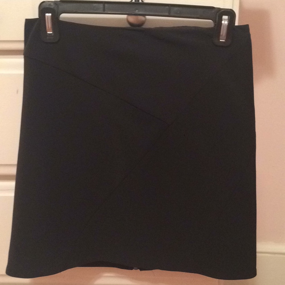 Rag & Bone A-line black miniskirt